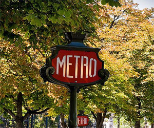 Metro (Subway) station in Paris