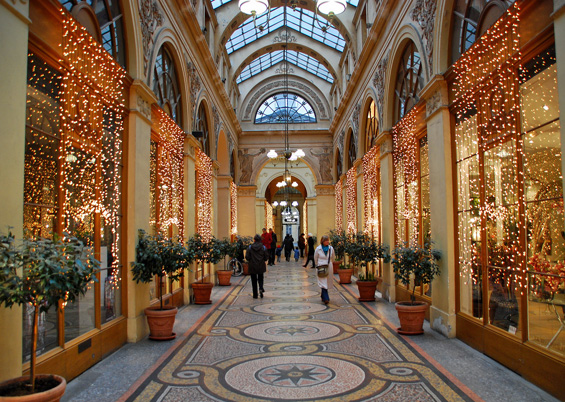 Photo de la Galerie Vivienne  Paris  David Pedler