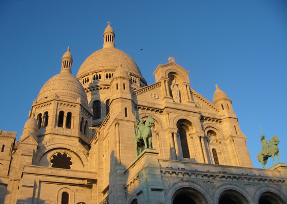 Photo: Coucher de soleil au Sacr Coeur  Guillaume Duchene