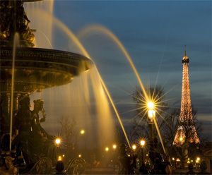 A perfect evening in Paris