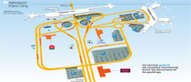 Orly airport map